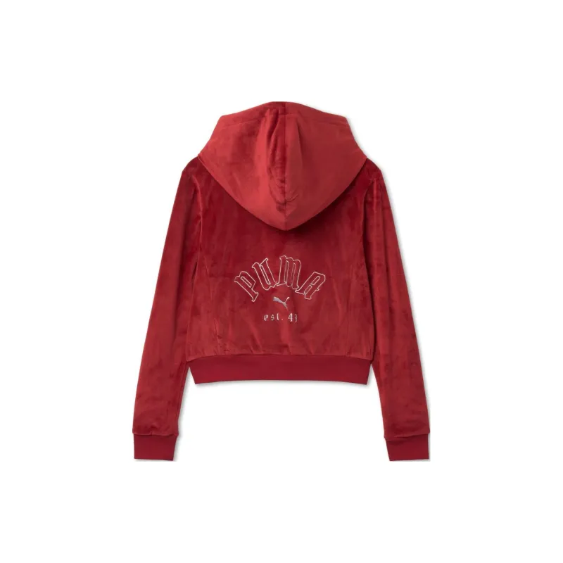PUMA Jackets & Coats Women's Red-1
