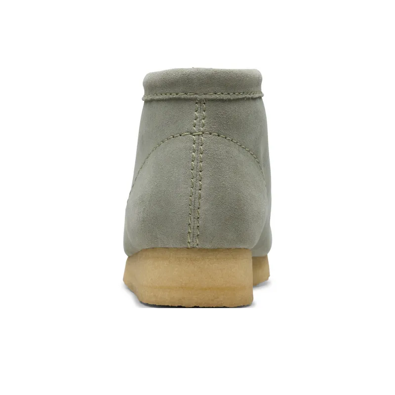 Clarks Qilai Originals Ankle Boots Unisex Gray Green-2