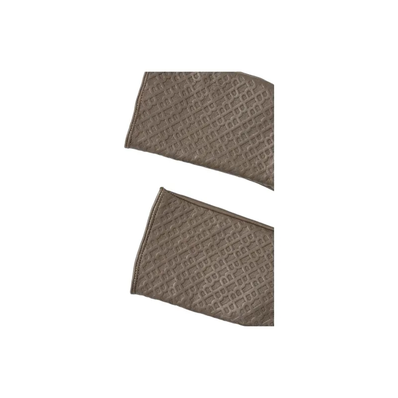 BOSS Wool Polyamide Gloves Women's Brown-2