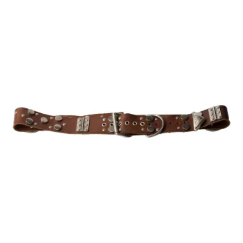 PRADA Studded Leather Belt