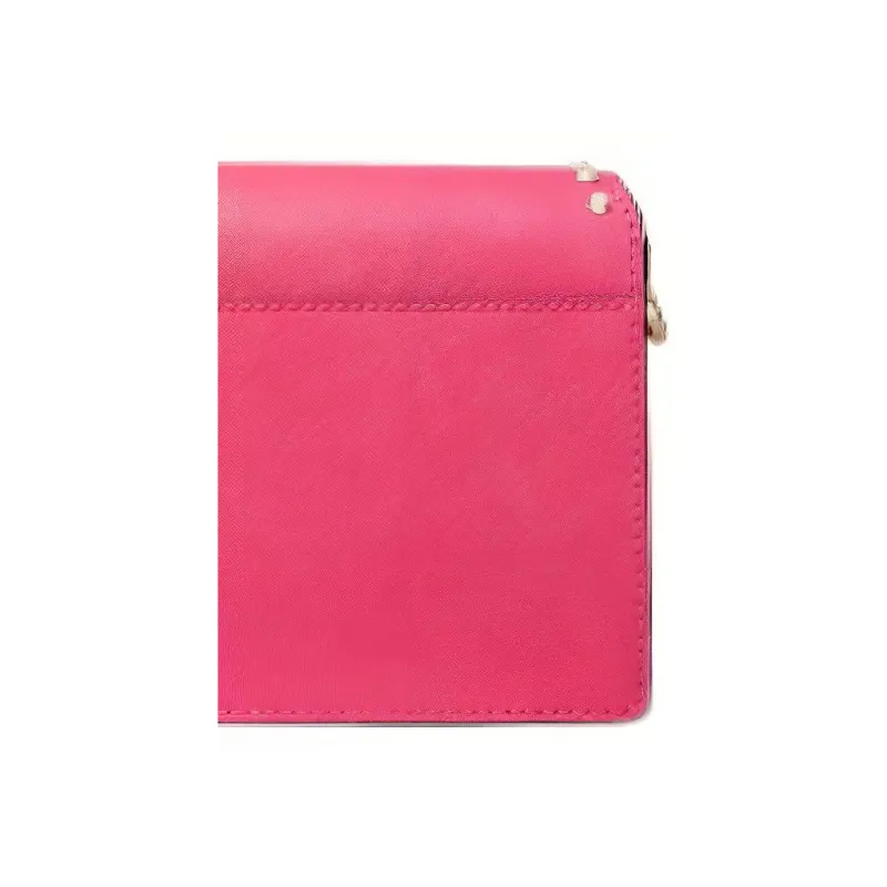 MICHAEL KORS Greenwich Cow Leather Shoulder Bag Crossbody Bag Medium Size Women's Rose Red-3
