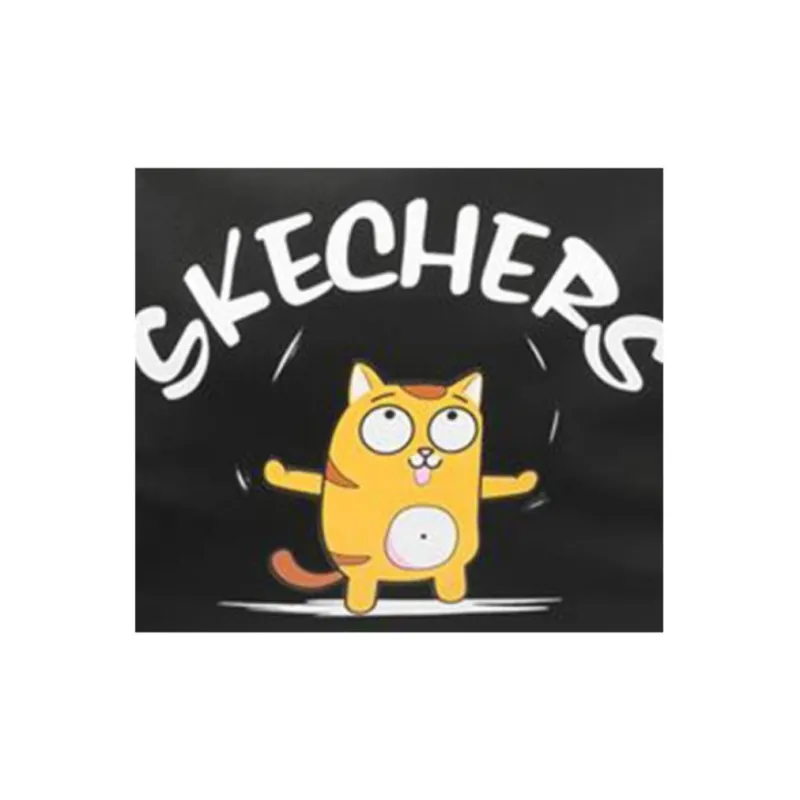 Skechers Fabric Shoulder Bag Crossbody Bag Regular Unisex Pitch Black-2