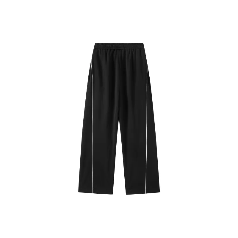 WKOOG Casual Pants Unisex Black-1