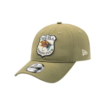 New Era Cotton Baseball Caps Unisex Olive