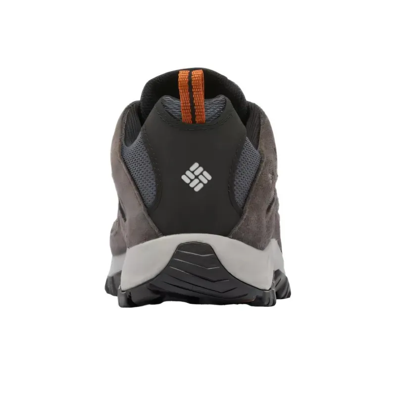 Columbia Crestwood Slip Resistant Low Top Hiking Shoes Men's Graphite Dark Color-3