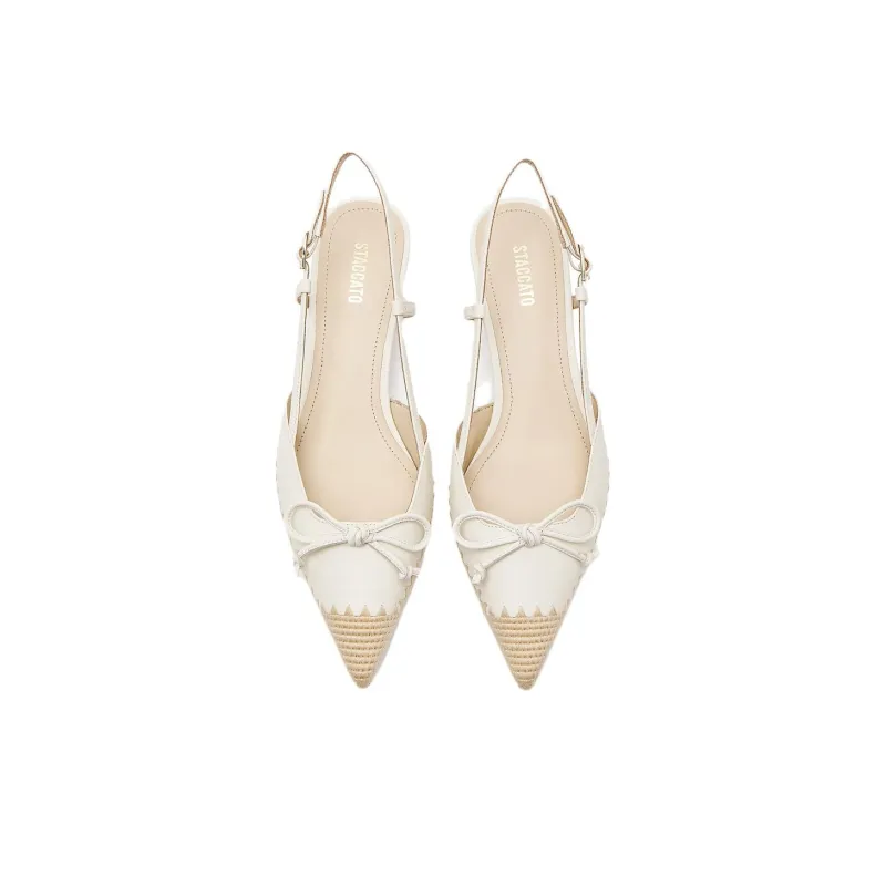Staccato Estate Princess Flared Heel High Heels 3cm Women's-3
