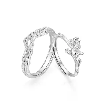 Chongqing Gold Store S999 Fine Silver Rings Unisex
