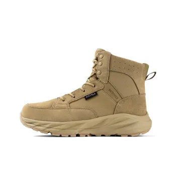 FFREE SOLDIER Shock absorbing And Waterproof High Top Hiking Shoes Men's Sand