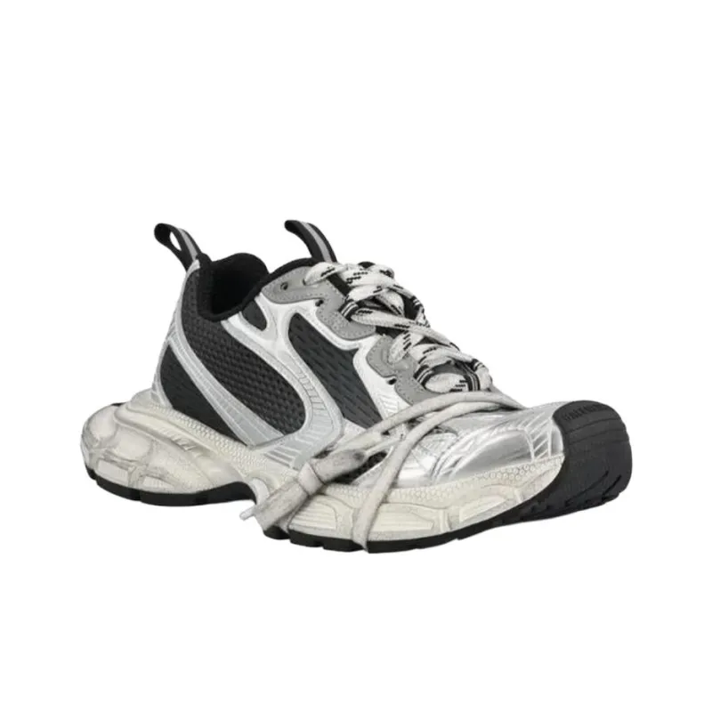 Balenciaga 3XL Panelled Lace Up Sneakers-2