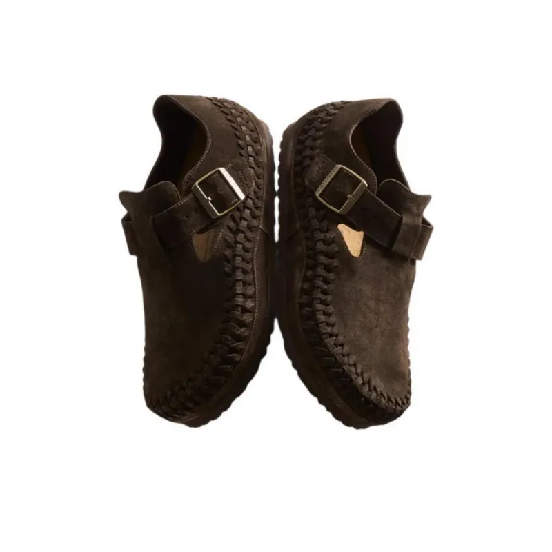 Birkenstock London Braided Kith Mocha-4
