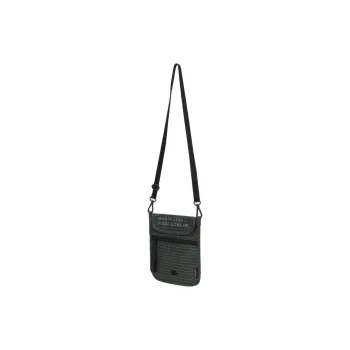 KOLON SPORT Nylon Crossbody Bag, Shoulder Bag Mini Unisex Forest Green