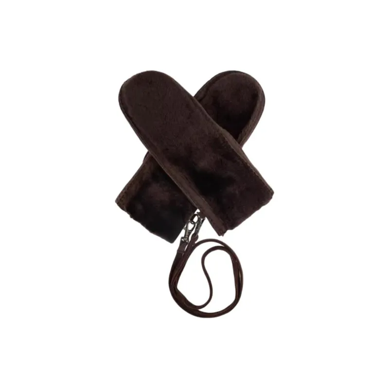UGG Sheepskin Gloves Women's Umber-1