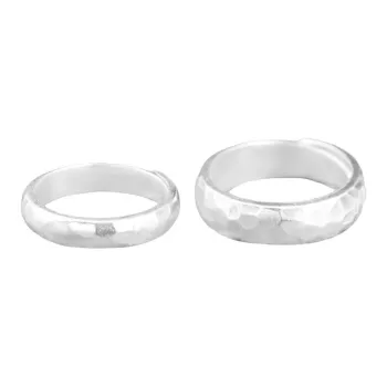 YINZHIXING 999 Fine Silver Rings Unisex