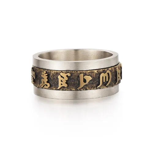 IDEAGEMER 925 Sterling Silver Rings Men's