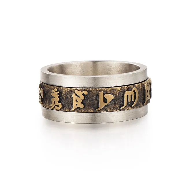 IDEAGEMER 925 Sterling Silver Rings Men's-0