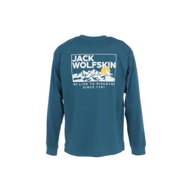 Jack Wolfskin T Shirt Unisex Blue-1