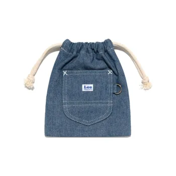 Lee Cotton Storage Bag Unisex Indigo