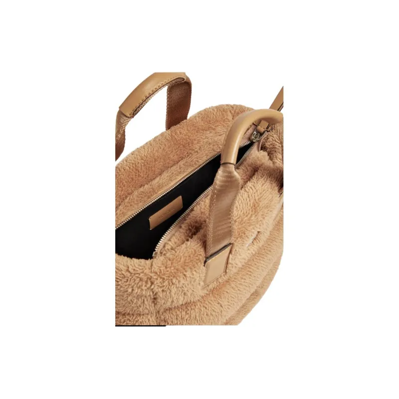Moncler Nylon Tote Bag Shopping Bag Shoulder Bag Crossbody Bag Handbag Mini Women's Camel-4