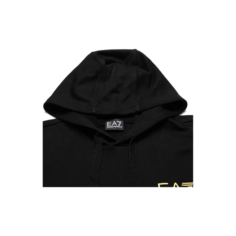EMPORIO ARMANI EA7 Sweatshirt Men's Black Gold-11