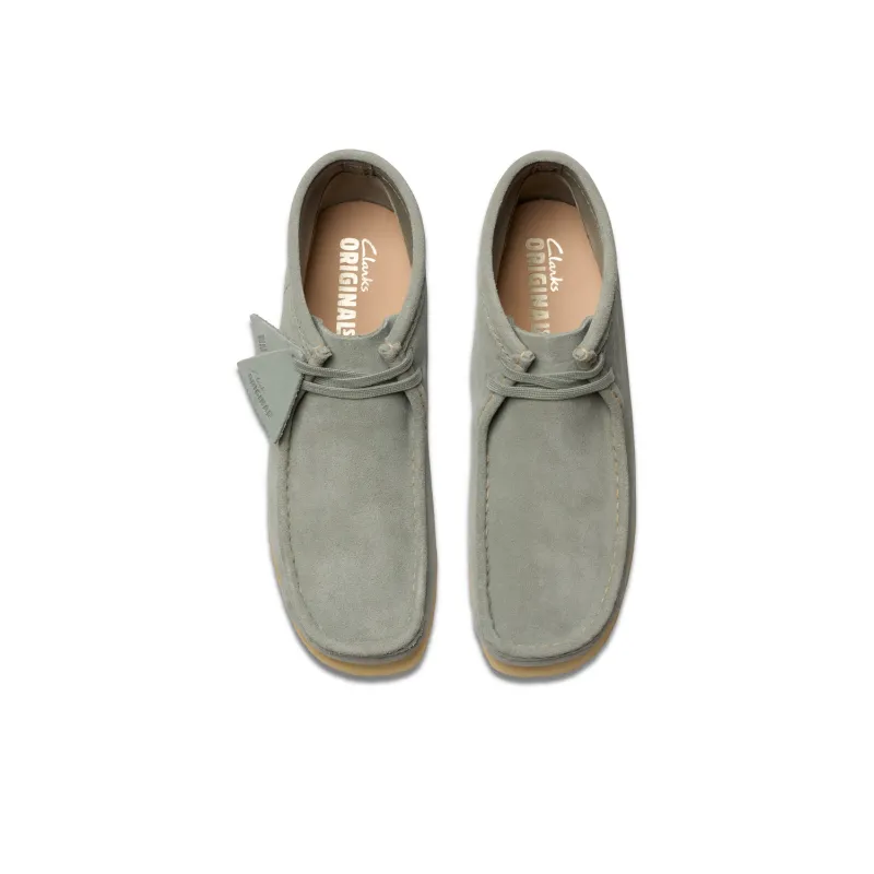 Clarks Qilai Originals Ankle Boots Unisex Gray Green-1