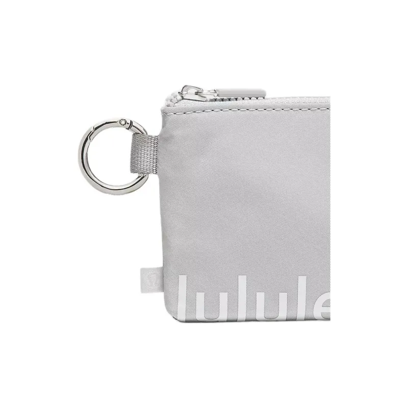 Lululemon Nylon Card Holder Women's Waterdrop Silver-3