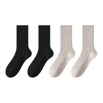 Lan Miao Mid Calf Socks Women's 4 Pack