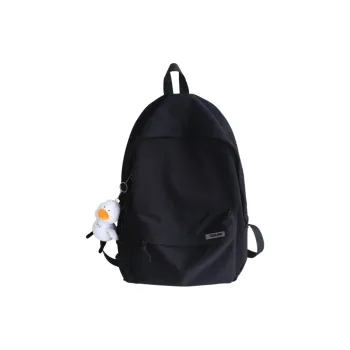 Tonlion Nylon Backpack Large Size Unisex White/Black