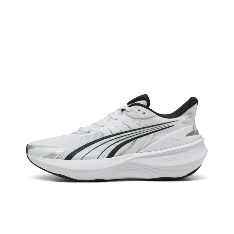 PUMA Pulse Pro Anti Slip Wear Resistant Low Top Casual Running Shoes Unisex White-0