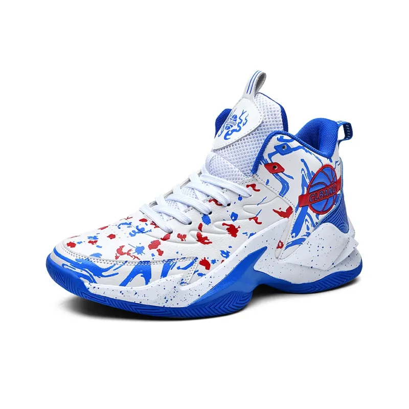 MUSNODO Thermal Coverage Rebound Abrasion Resistant High Top Basketball Shoes Unisex-31