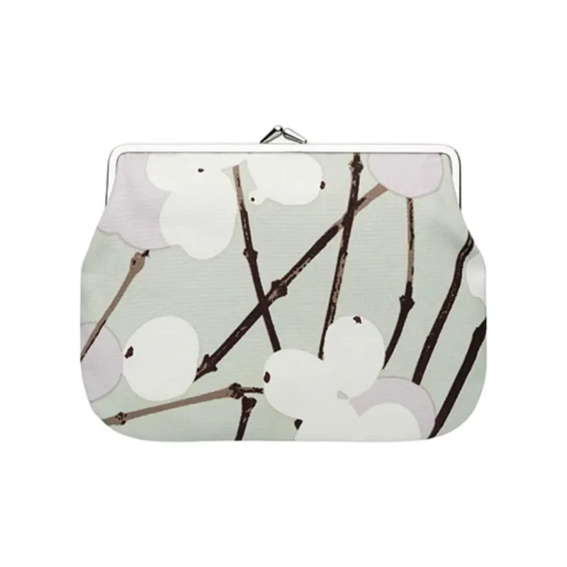 Marimekko Fabric Coin Purse Women's Light Gray-0