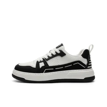 JEEP SPIRIT Low Top Skateboard Shoes Men's Polar White