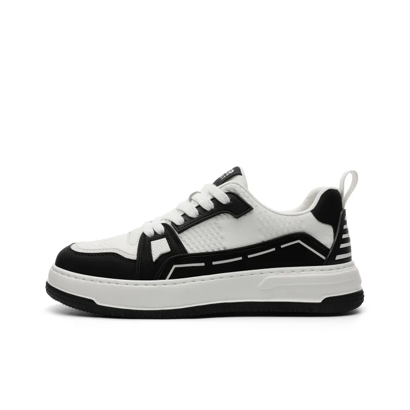JEEP SPIRIT Low Top Skateboard Shoes Men's Polar White-0