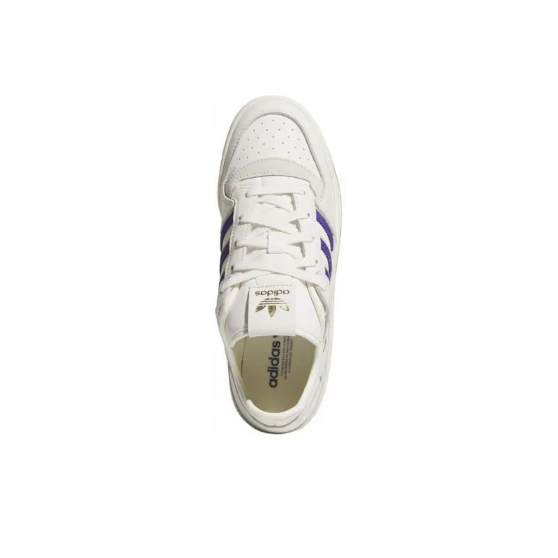Adidas Forum Low Cl Cloud White Collegiate Purple Cream White Women's-3