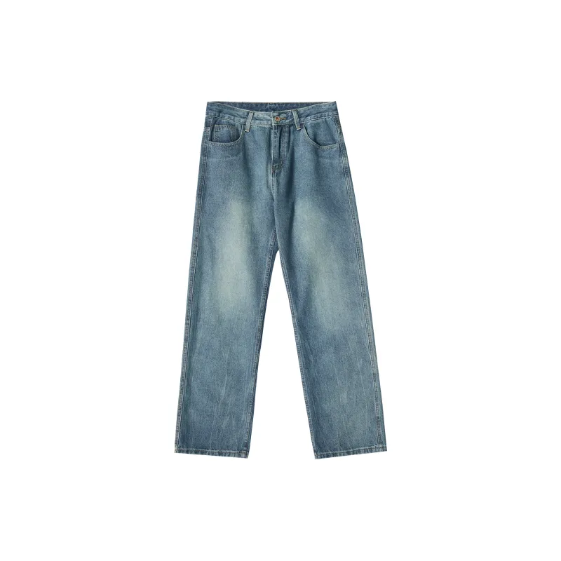Yiwen Jeans Unisex Light Blue-1