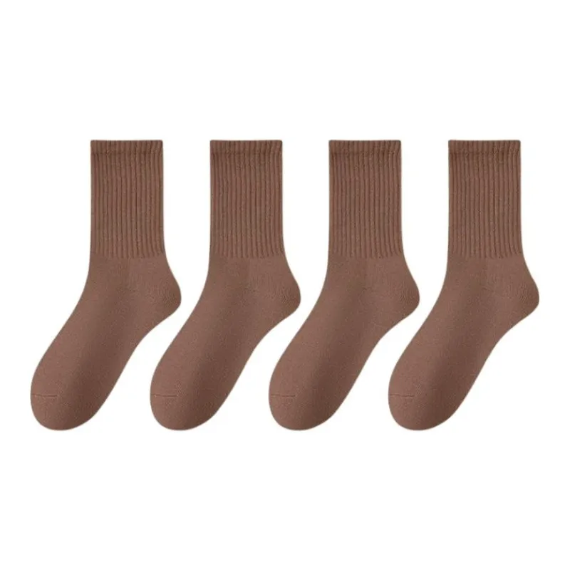 Lan Miao Knee High Socks Women's 4 Pack-12