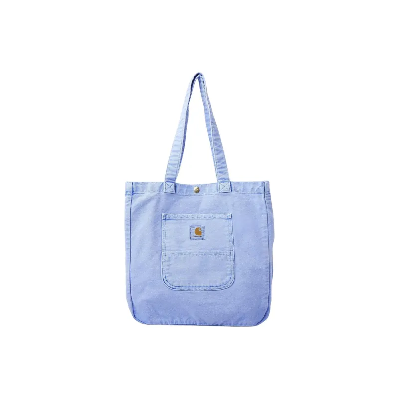 Carhartt Polyester Tote Bag Shopping Bag Handbag Regular Unisex Light Blue-1