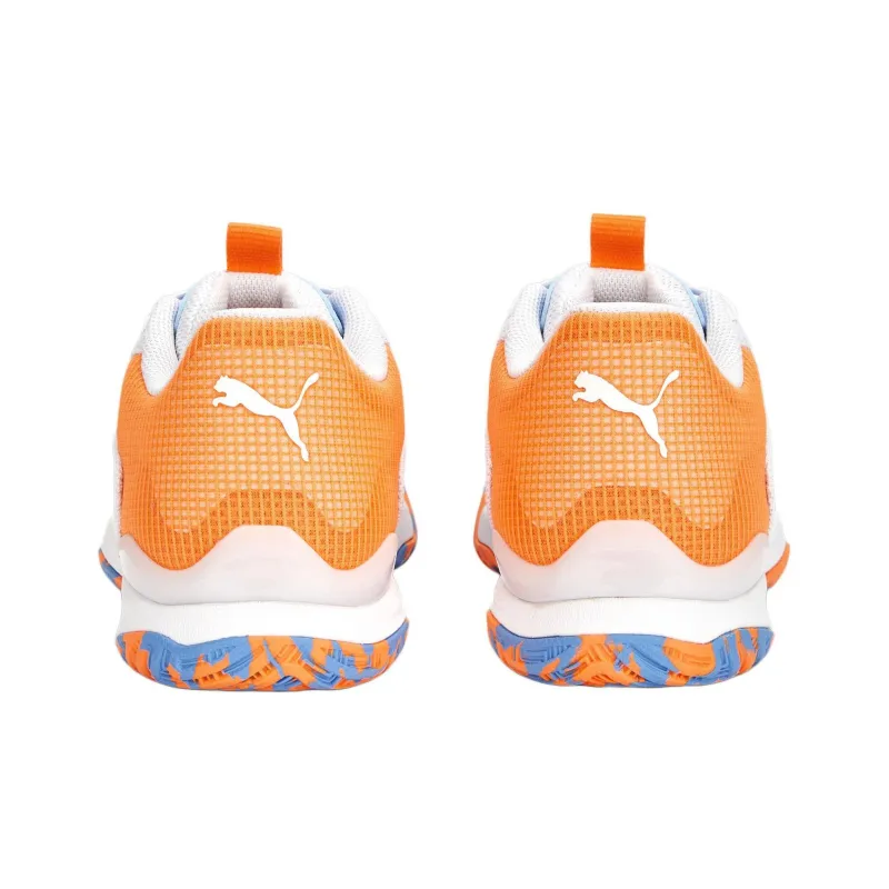 PUMA Solarattack RCT Anti Slip Wear Resistant Low Top Training Shoes Unisex White Orange-4
