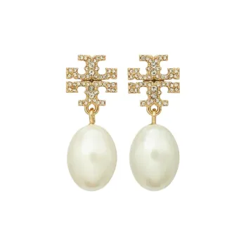 TORY BURCH Kira Pearl Drop Earrings