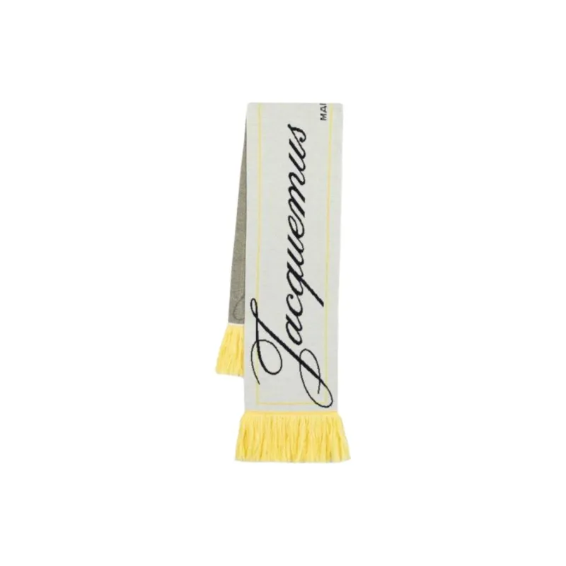 Jacquemus Fringed Edge Scarf-0