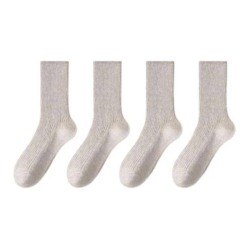 Lan Miao Mid Calf Socks Women's 4 Pack-7
