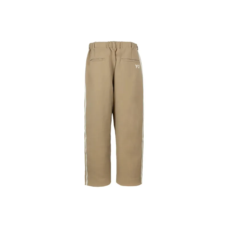 Y 3 Signature 3 Stripes Logo Drawstring Track Pants-1