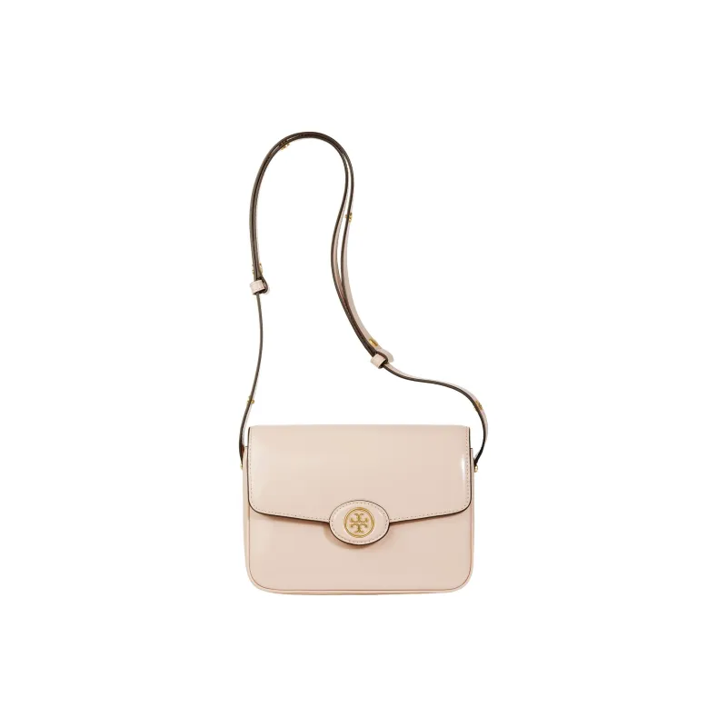 TORY BURCH Robinson Patent Leather Crossbody Bag Shoulder Bag Regular Women's Light Pink-0
