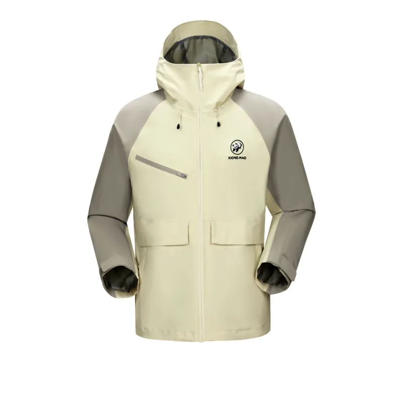 Panda Hard Candy Collection Water Resistant Windproof Wear Resistant Water Repellent Windbreaker Jacket Unisex-3