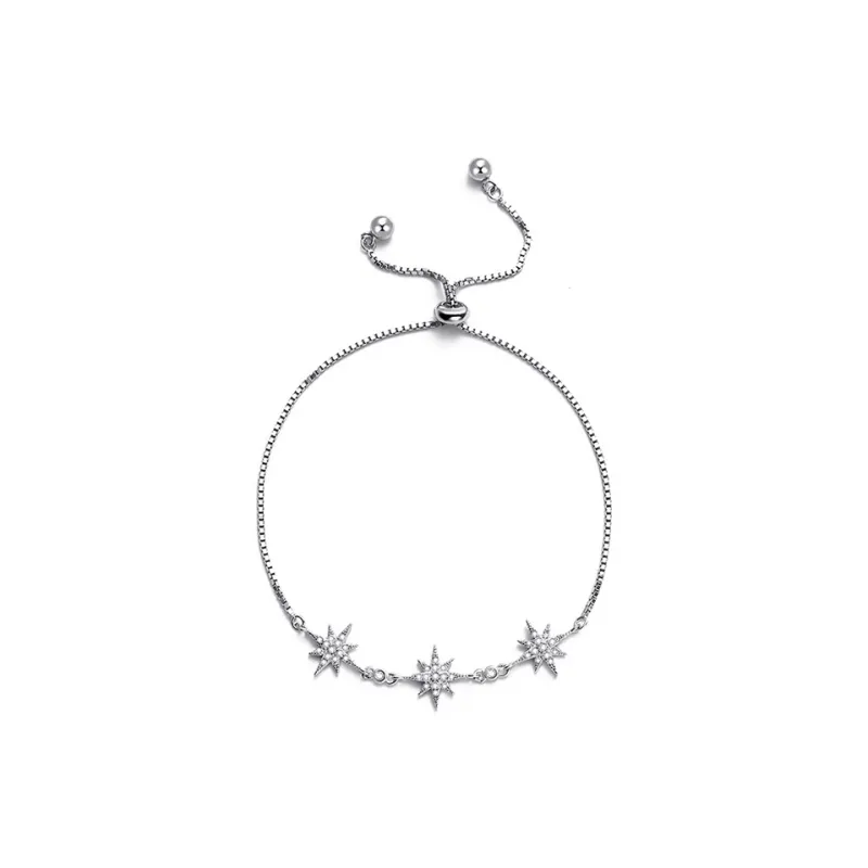 Heart Grass S925 Silver Bracelets Women's-0