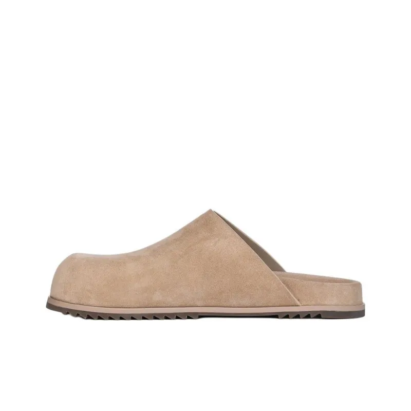 RICK OWENS/RO Closed Toe Slippers Women's Brown-0