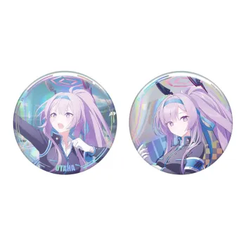 MOEYU Blue Archive Qiwu Toss Wheel Assembly Character Tinplate Set Badges