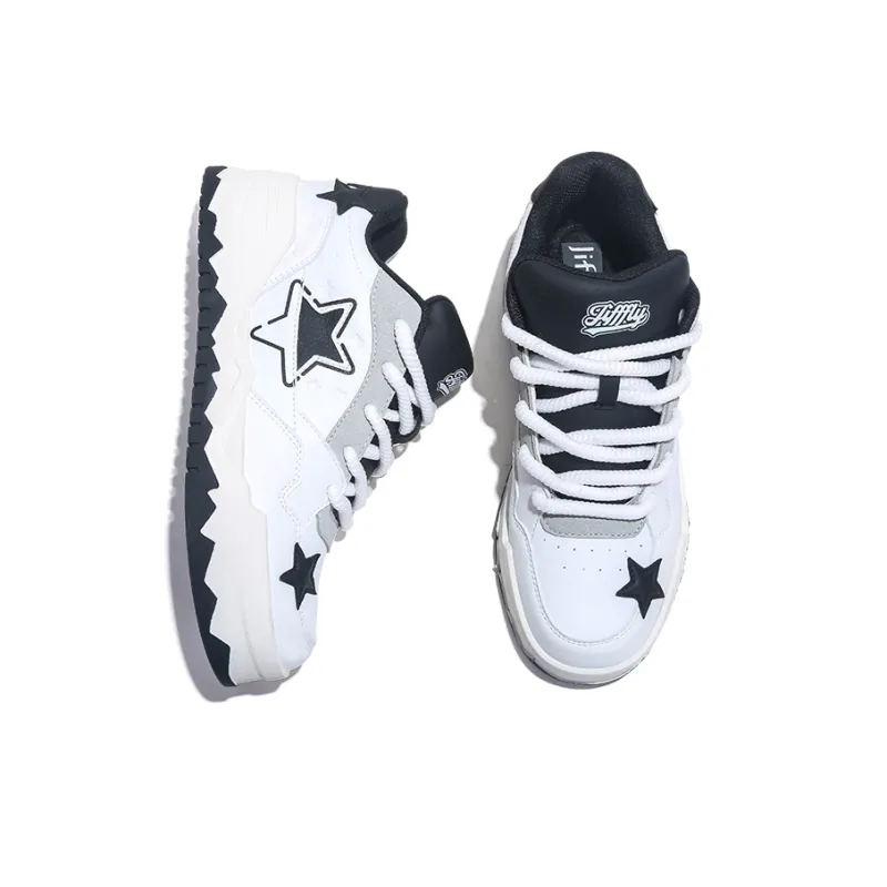 Jifffly Slip Resistant Cushioning Low Top Skateboard Shoes Unisex-4