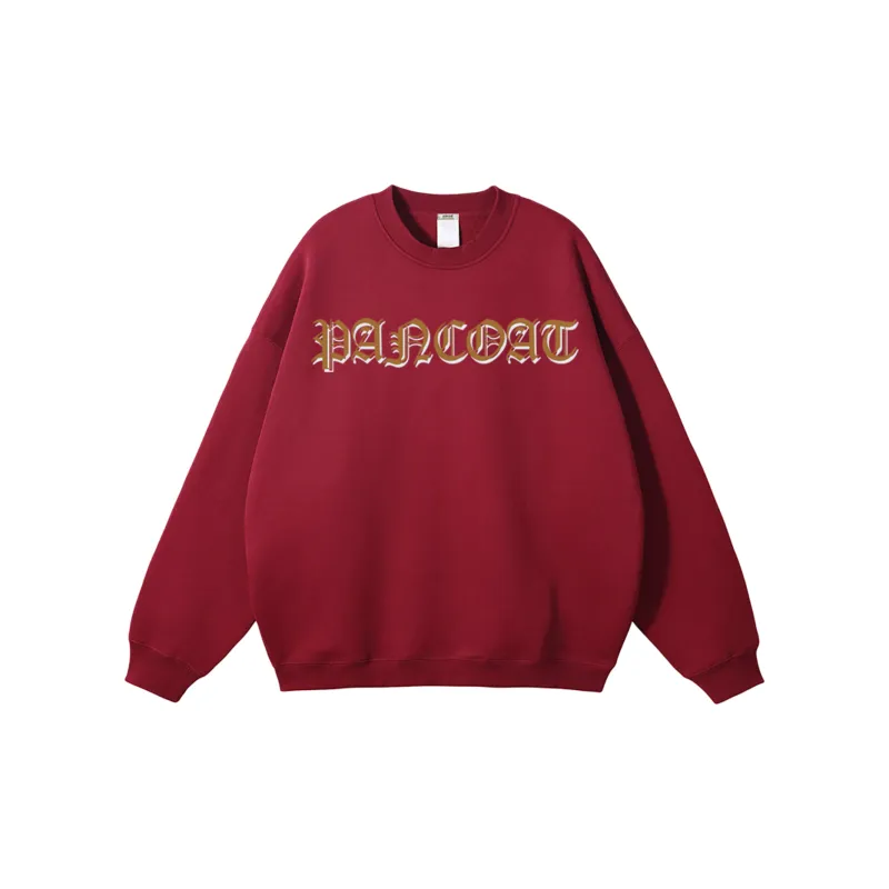 Pancoat Sweatshirt Unisex Burgundy-1