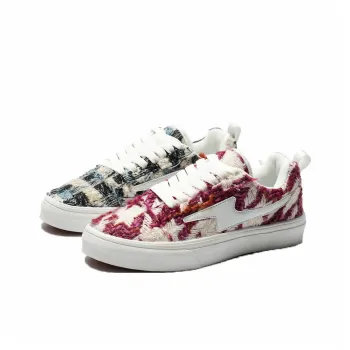 OAOQ Height Enhancing Wear Resistant Lightweight Breathable Low Top Skateboard Shoes Unisex