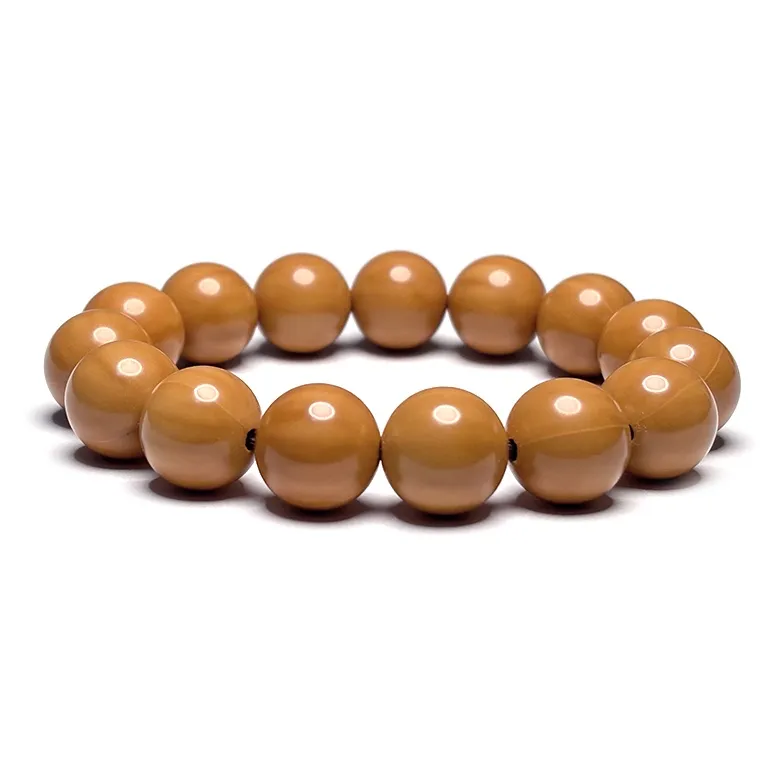 MOUNTAINS AND MANS Monkey Head Walnut Wealth Rolling New Chinese Style Good Luck Beaded Bracelet Men's-11